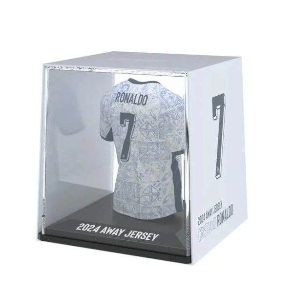 Splink Ronaldo (Portugal) Away Jersey &ndash; Display Case Collectible - 77144-T